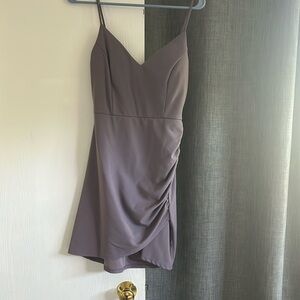 Purple Windsor dress